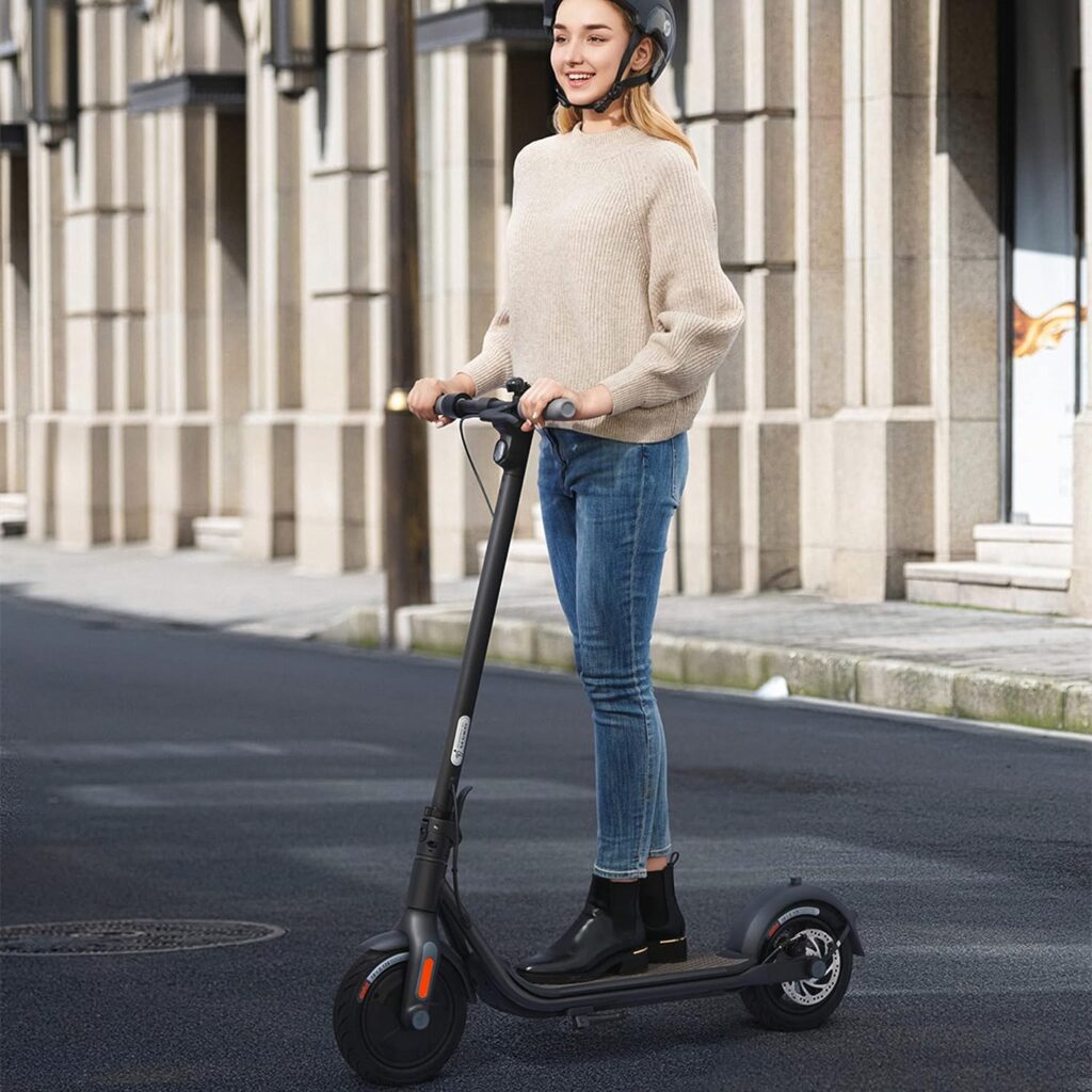 Segway Ninebot Electric Kick Scooter - F25/F30/F40/F65 Models with 300W-700W Motor, 12.4-40.4 Mile Long Range  15.5-18.6 MPH, Pneumatic Tire, Dual Brakes - Commuter E-Scooter for Adults
