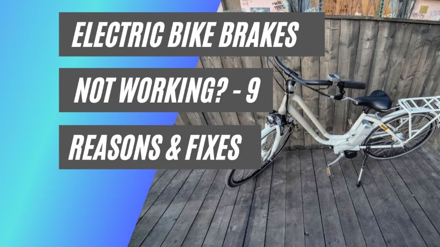 How often should I check and adjust the brakes on my electric bike?