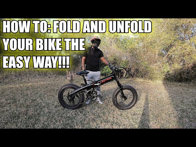 Is It Difficult To Fold And Unfold A Folding Electric Bike