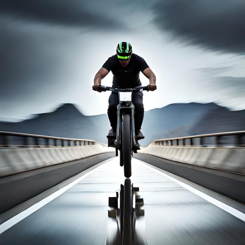 Jumping With Your Electric Dirt Bike Preloading The Suspension