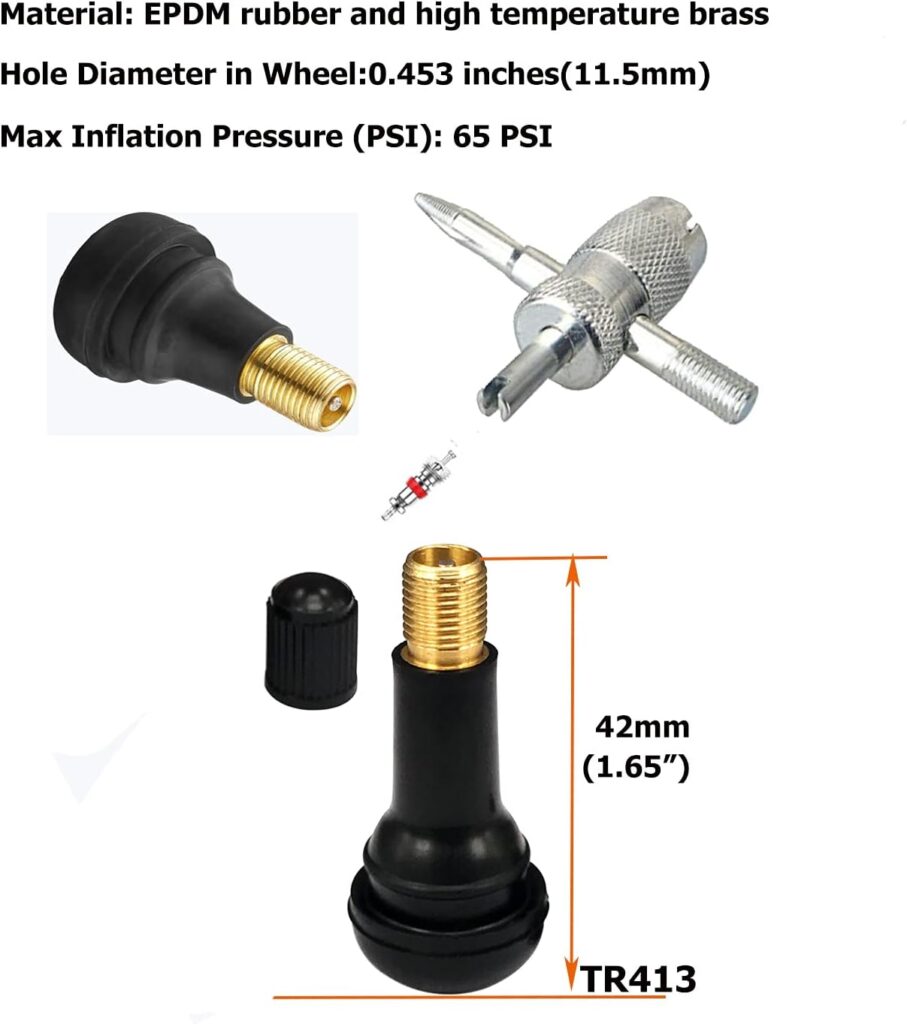 Dr.Roc 3 x 19.5 inch Staight and Curved Tire Irons Tire Levers TR413 Valve Stem Set Tire Tool Motorcycle Dirt Bike Lawn Mower ATV Tire Changing Tool for Tire Charger Machine