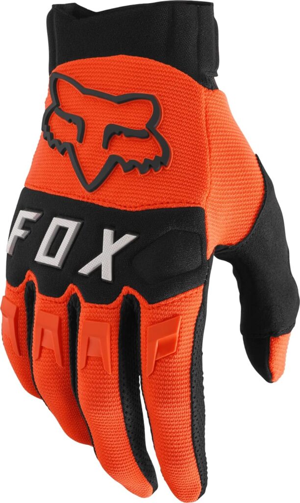 Fox Racing Mens DIRTPAW Motocross Glove,Fluorescent Orange,Medium