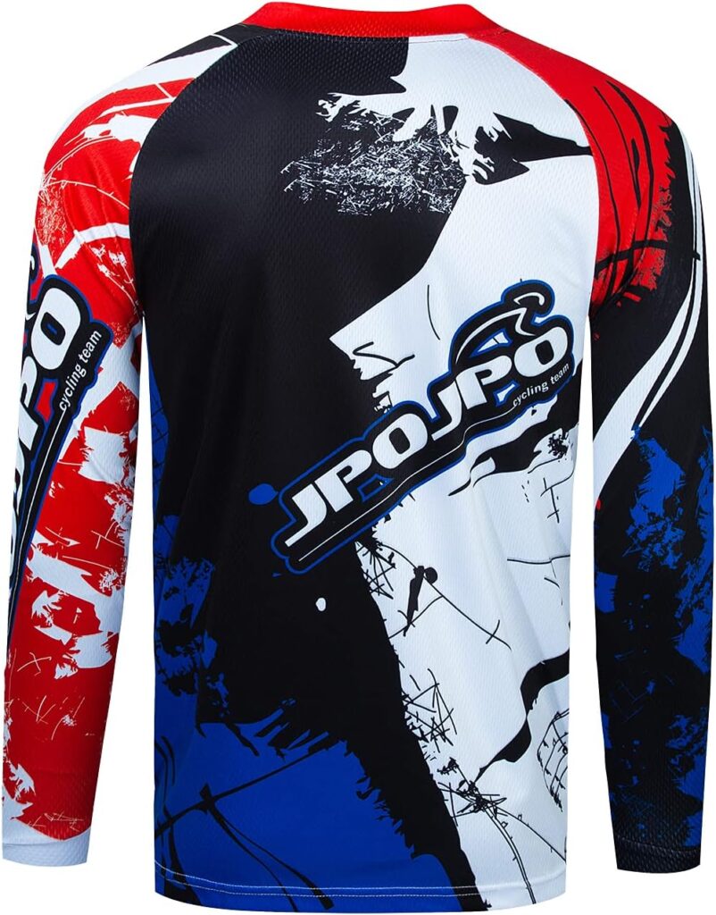 Men Cycling Jersey MX Motocross Jerseys Dirt Bike Downhill Shirt Racing Riding